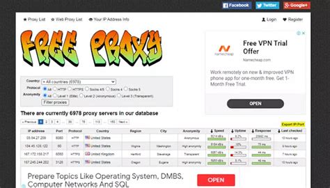Daftar proxy gratis: cara memilih proxy online terbaik .